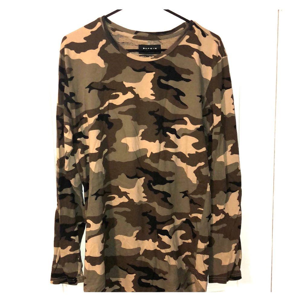 Pacsun Camo Long Sleeve Shirt